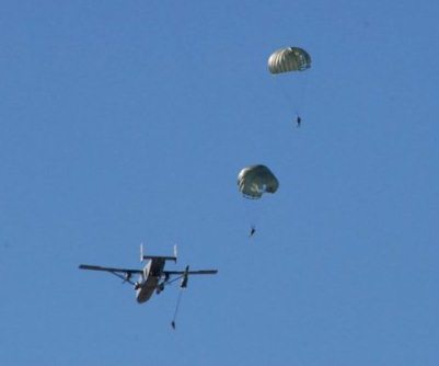 Special Forces Static Line Infiltration